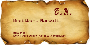 Breitbart Marcell névjegykártya